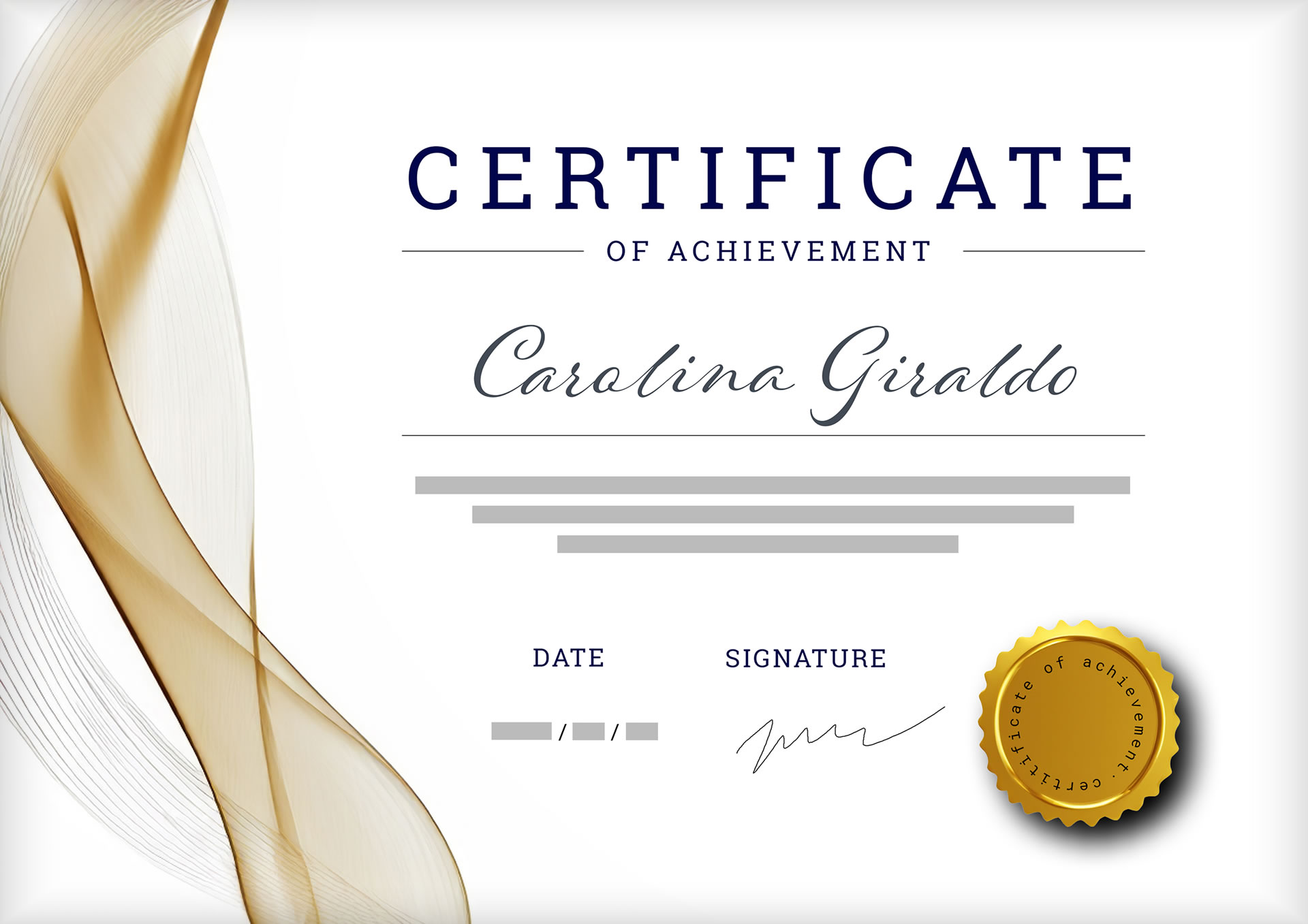Mechat Certifiate